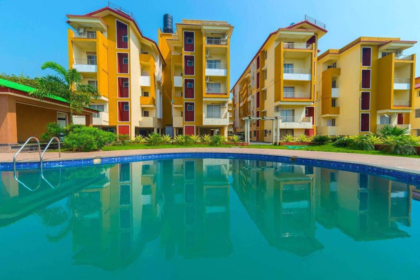 Fabhotel Ocean View Apartment - Nr Dabolim Airport Олд-Гоа Екстер'єр фото